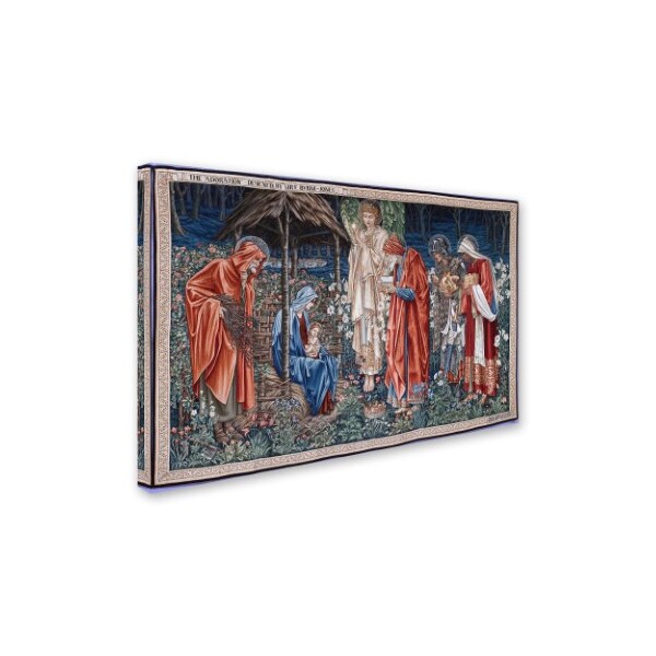 Edward Burne-Jones 'The Adoration Of The Magi 2' Canvas Art,22x32